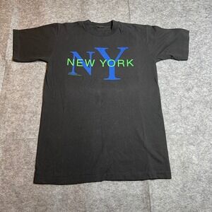 Vintage 1997 New York T-Shirt Unisex Black Single Stitch J&J Distributing USA